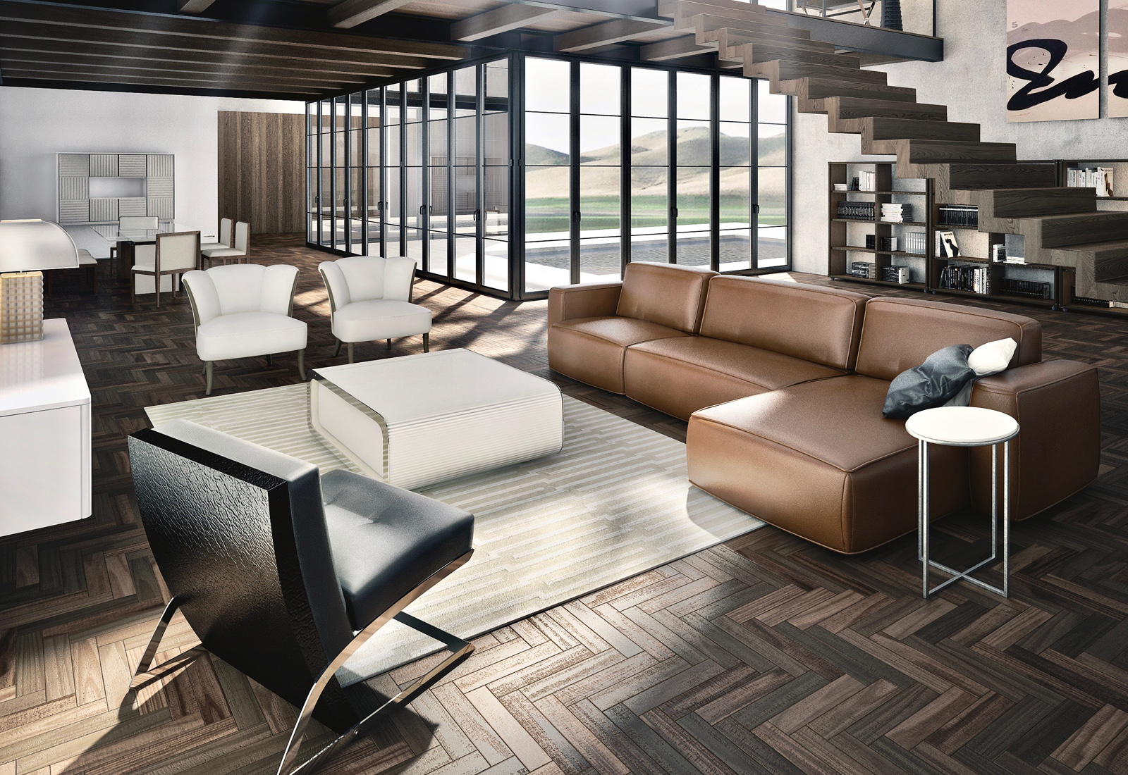 modern living room furniture denver