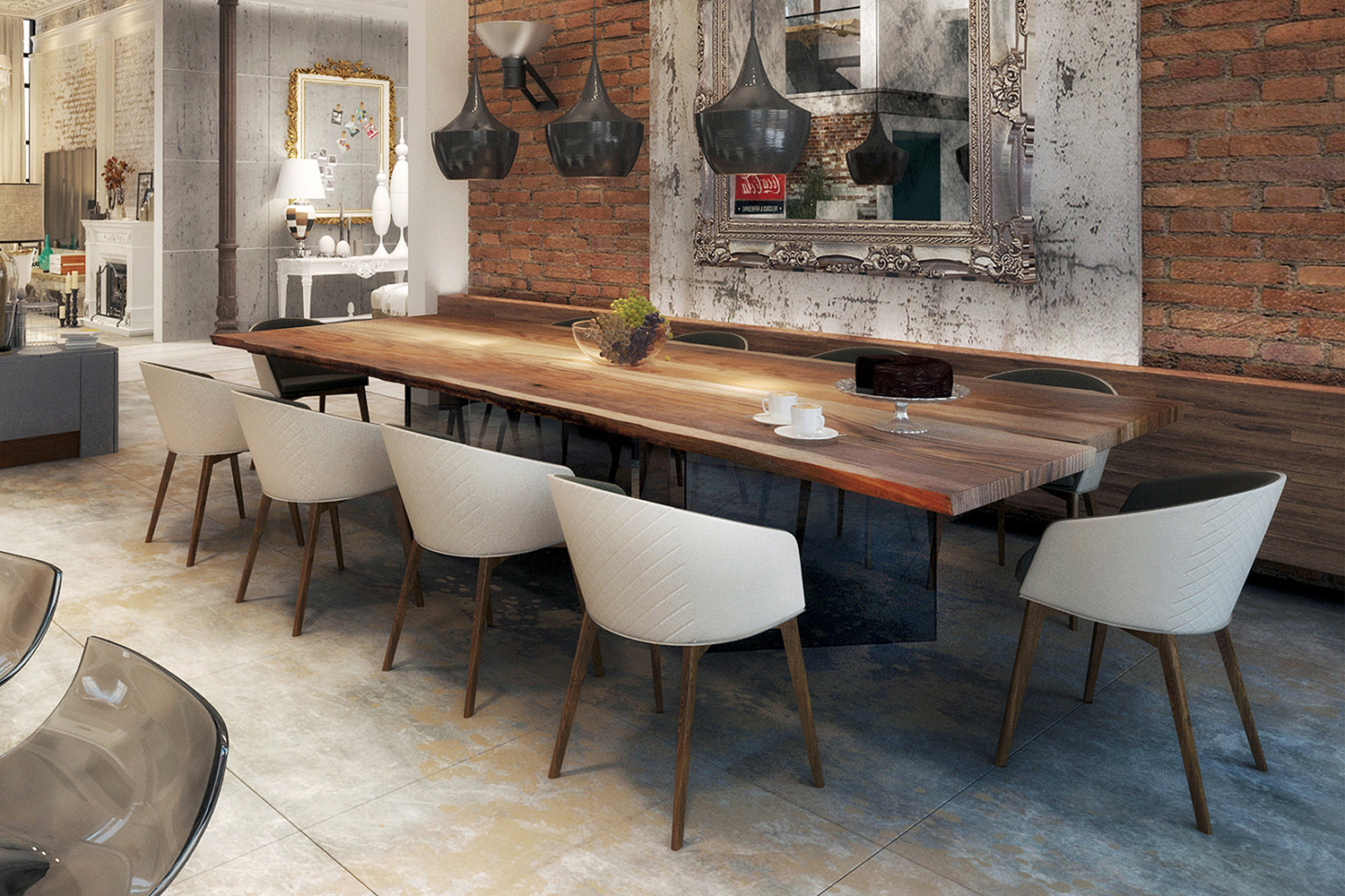 modern dining room tables and chairs