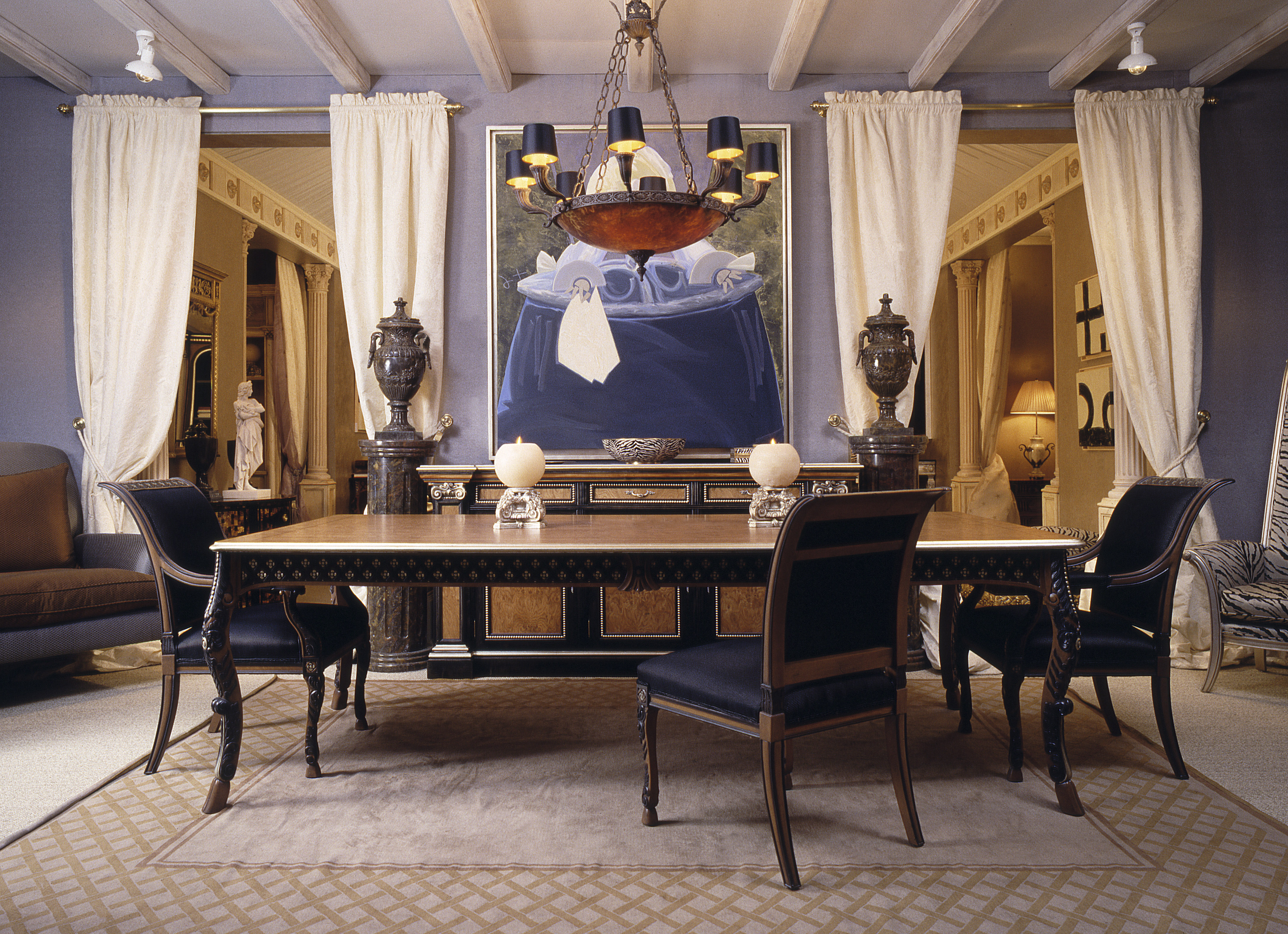 Luxury dining room sets