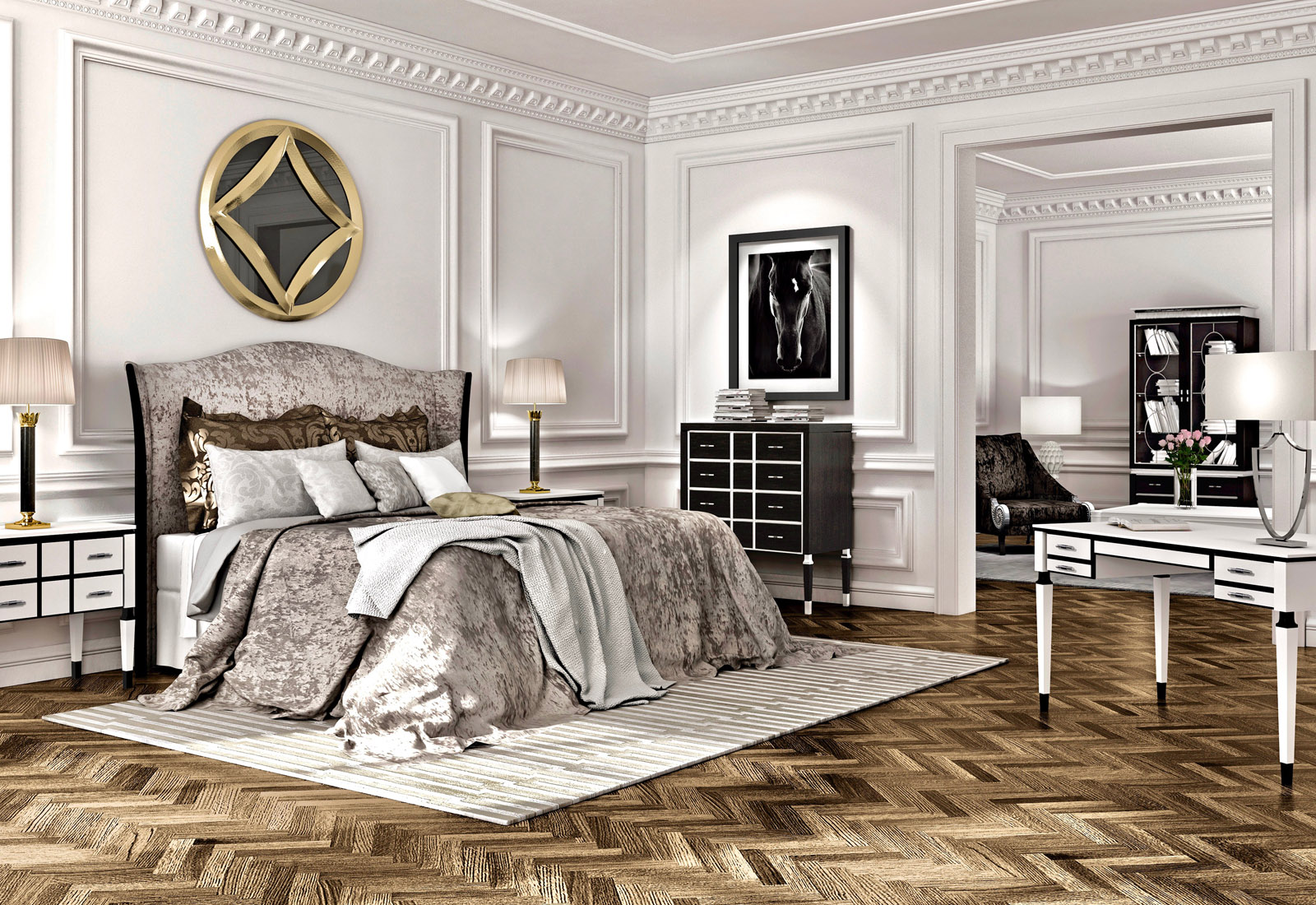 Coleccion Alexandra: Luxury Bedroom Furniture Sets